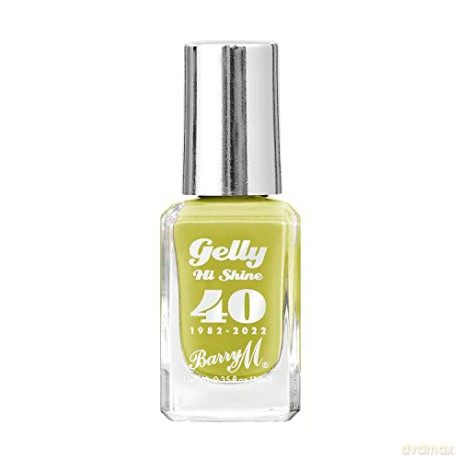 Barry M Gelly nail polish (Nail Paint) 10 ml - Shade: Key Lime Pie