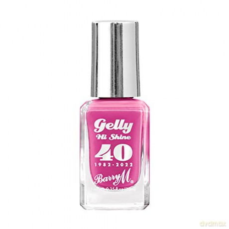 Barry M Gelly nail polish (Nail Paint) 10 ml - Shade: Strawberry Cheesecake
