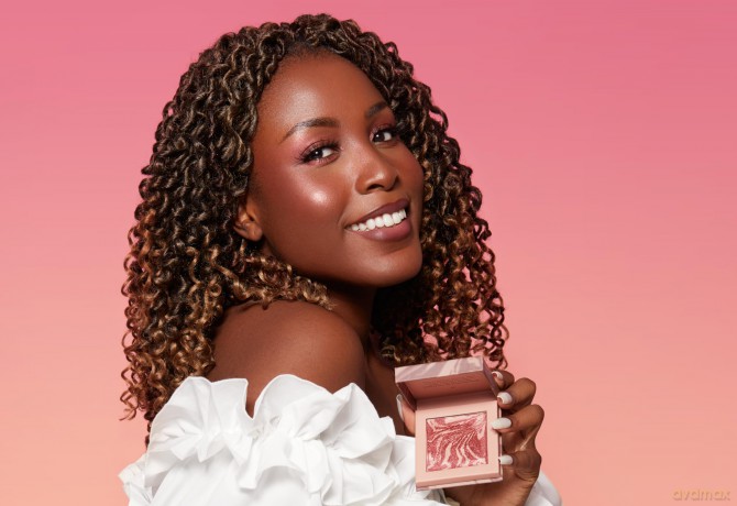 Barry M Heathwave glitter blush 6.3 g - Shade: Paradise