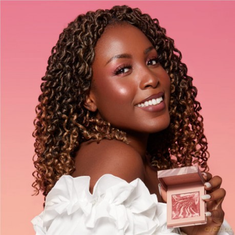 Barry M Heathwave glitter blush 6.3 g - Shade: Sunray