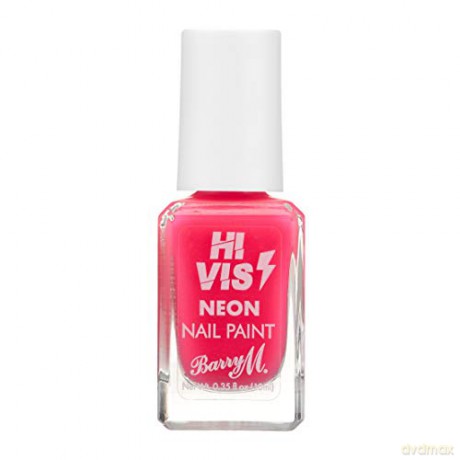 Barry M Hi Vis nail polish (Nail Paint) 10 ml - Shade: Pink Venom