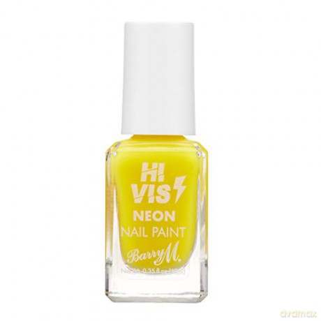 Barry M Hi Vis nail polish (Nail Paint) 10 ml - Shade: Yellow Flash