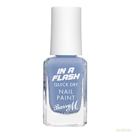 Barry M In A Flash Quick Dry (Nail Paint) 10 ml - Shade: Brisk Blue