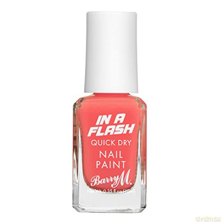 Barry M In A Flash Quick Dry (Nail Paint) 10 ml - Shade: Swift Coral