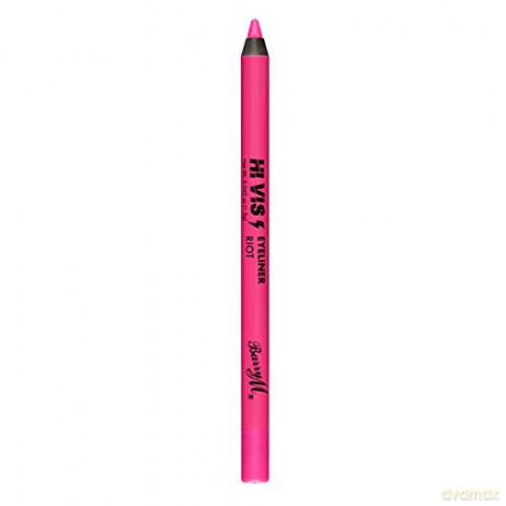 Barry M Waterproof eyeliner in pencil Hi Vis Neon Bold (Waterproof Eyeliner) 1.2 g - Shade: Riot