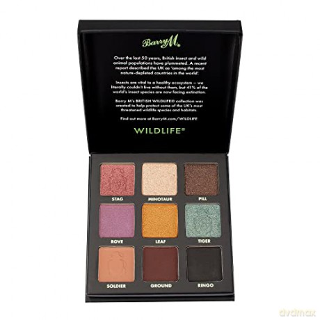 Barry M Wildlife Eyeshadow Palette 9 x 1.4 g - Shade: Beetlle