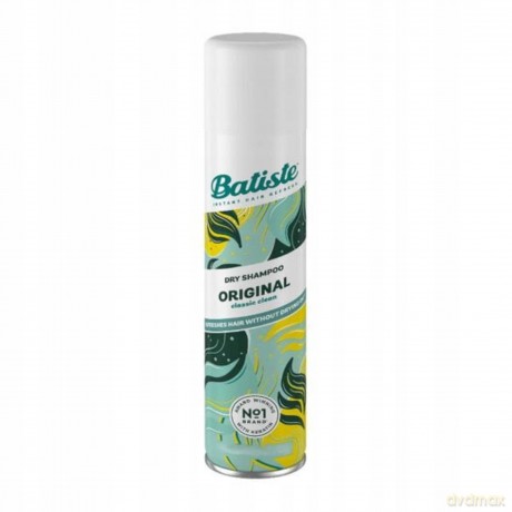 Batiste Dry hair shampoo with a delicate fresh scent (Dry Shampoo Original With A Clean & Classic Fragrance) - Volume: 350 ml