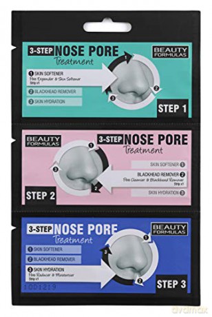 Beauty Formulas (3 Step Nose Pore Treatment)