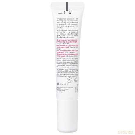Bioderma Moisturizing Eye Gel Sensibio (Eye Contour Gel) 15 ml
