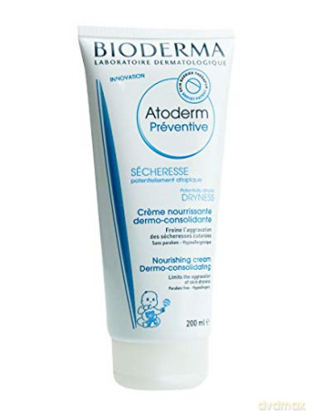 Bioderma Nourishing restructuring cream for dry skin Atoderm (Atoderm Preventive) - Volume: 200 ml
