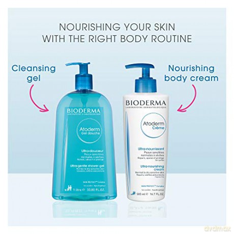 Bioderma Nourishing soothing cream for dry face skin Atoderm Nutritive (High Nutrition Cream) 40 ml