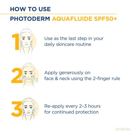 Bioderma Protective face cream Photoderm Aqua fluid SPF 50+ 40 ml