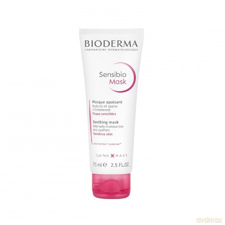 Bioderma Soothing moisturizing mask for sensitive skin Sensibio (Soothing Mask) 75 ml