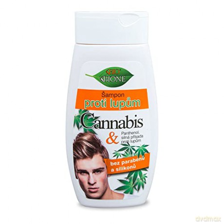 Bione Cosmetics Anti-Dandruff Shampoo Cannabis for Men 260 ml