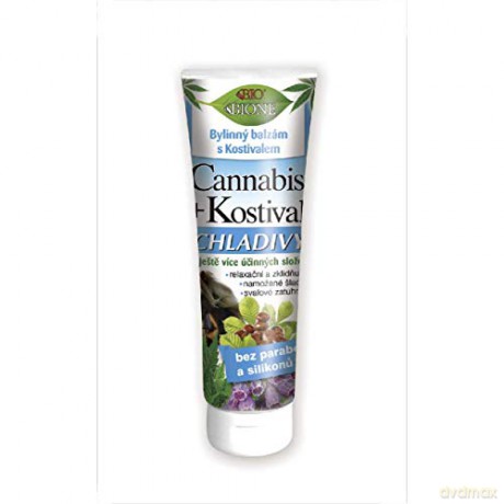 Bione Cosmetics Herbal balm with comfrey cooling Cannabis 200 ml