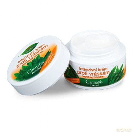 Bione Cosmetics Intensive Wrinkle Cream Cannabis Peptide Complex 51 ml