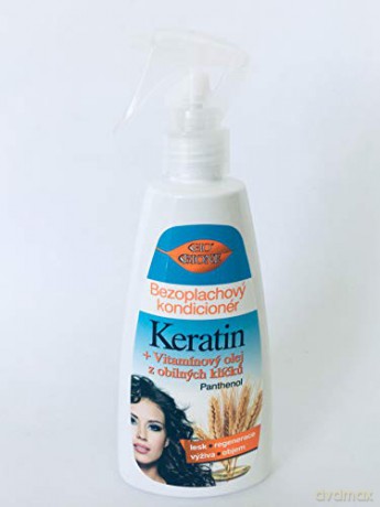 Bione Cosmetics Keratin + rinse conditioner Vitamin oil from cereal germ 260 ml