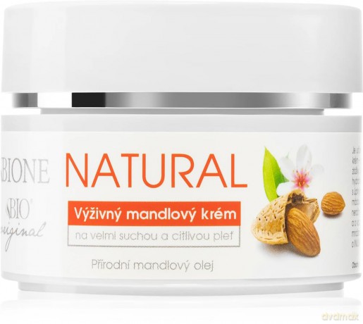 Bione Cosmetics Nourishing almond cream for very dry and sensitive skin Natura l 51 ml