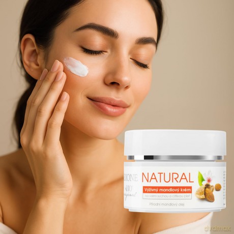 Bione Cosmetics Nourishing almond cream for very dry and sensitive skin Natura l 51 ml