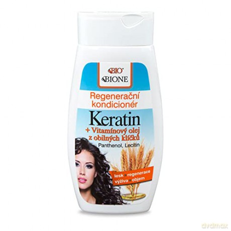 Bione Cosmetics Regenerating conditioner Keratin + Vitamin oil from cereal germ 260 ml