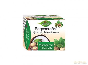 Bione Cosmetics Regenerating Face Cream Macadamia + Coco Milk 51 ml