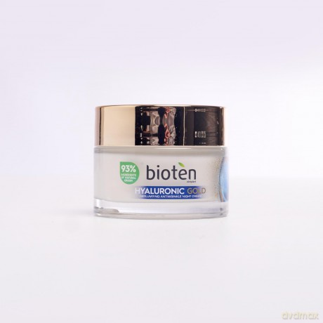 bioten Hyaluronic Gold Filling Night Cream 50 ml (Replumping Antiwrinkle Night Cream)