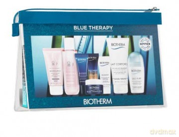 Biotherm Blue Therapy Pouch body and skin care gift set