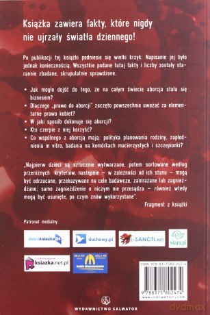 Interes Z Aborcją Kto Zarabia Na Zabijaniu - Alexandra Linder [KSIĄŻKA]
