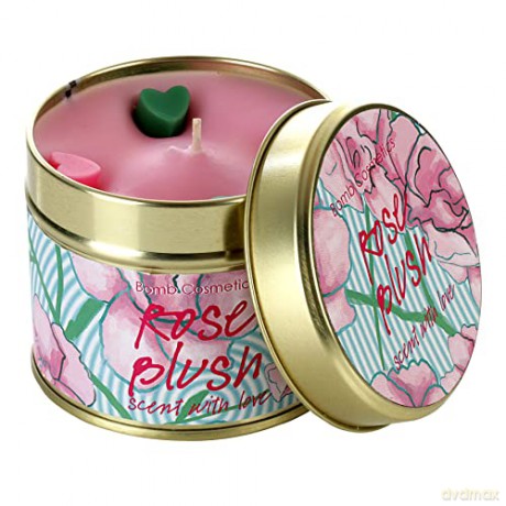 Bomb Cosmetics Candle in a can of Rose Blush