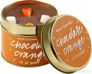 Bomb Cosmetics Candle in a tin can Chocolate Orange