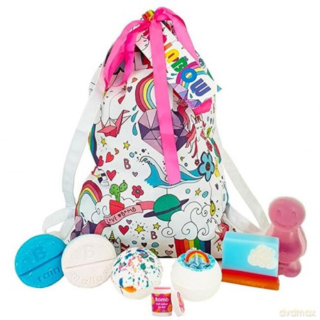 Bomb Cosmetics Gift Pack Unicorn Cotton Wash Bag