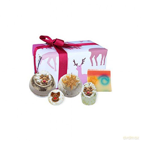 Bomb Cosmetics Rudolph Nose Nest bath gift set