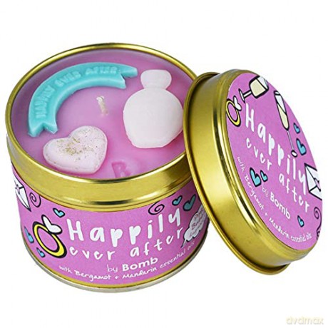 Bomb Cosmetics Scented candle in a tin box Happiness even then