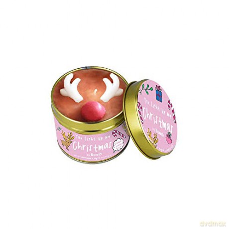 Bomb Cosmetics Scented candle in a tin can You Ligt up My Christmas (Candle)