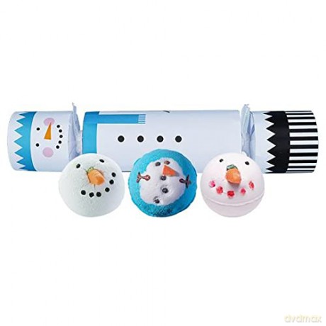 Bomb Cosmetics Set of sparkling bath balls Frosty The Snowman 3 pcs