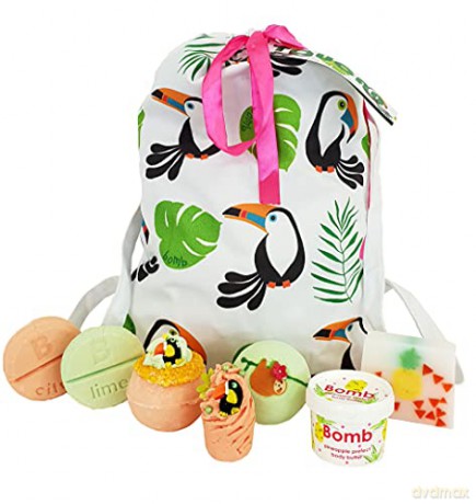 Bomb Cosmetics Toucan Play at That Game bath gift set
