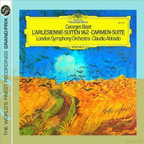 Abbado, London Symp. Orch.: Bizet:L\'arlesienne-Suites 1&2 Grand Prix [CD]