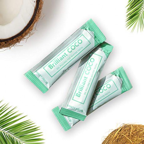 Brilliantcoco Cleansing mouth oil 2 week treatment 14 x 10 ml