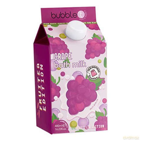 Bubble T Cosmetics Bath milk Grape (Bath Milk) 480 ml