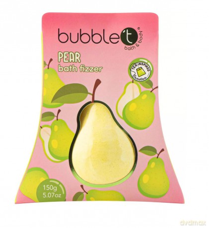 Bubble T Cosmetics Sparkling bath bomb Pear (Bath Fizzer) 150 g
