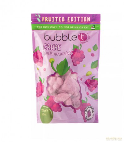 Bubble T Cosmetics Sparkling pieces for bath Grape (Bath Crumble) 250 g
