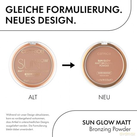Catrice Sun Glow (Matt Bronzing Powder) 9.5 g - Shade: 030