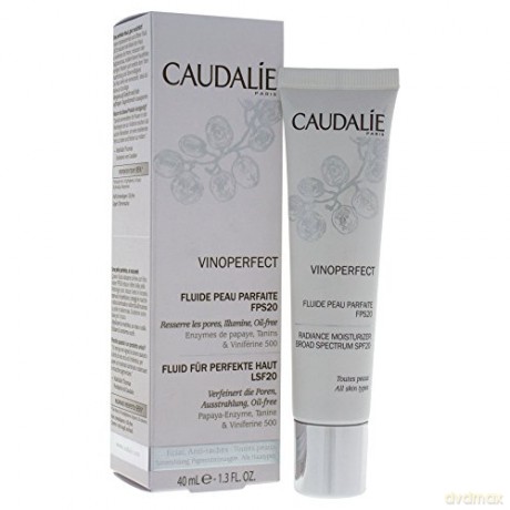Caudalie Daily tinted cream for dark spots SPF 20 Vinoperfect (Radiance Moisturizer Broad Spectrum Fluid) 40 ml