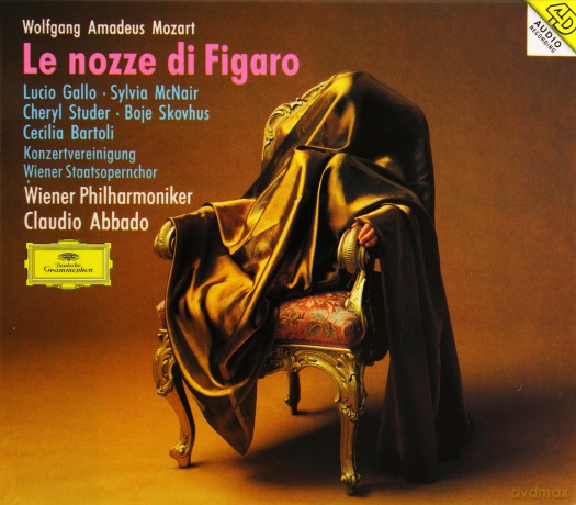 Abbado,Bartoli, Wiener Phil.: Mozart-Le Nozze Di Figaro [3CD]