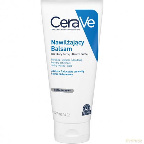 CeraVe Hydration Cream for Dry to Very Dry Skin (Moisturising Cream) - Volume: 177 ml