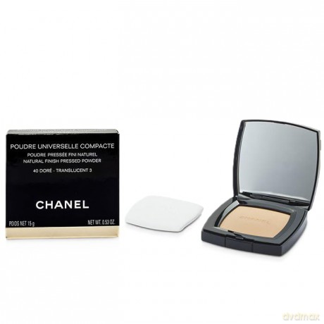Chanel Compact powder for a natural matte look Poudre Universelle COMPAC (Natural Finish Pressed Powder) 15 g - Shade: 40 Doré - Transluscent 3