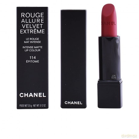 Chanel Long-lasting matte lipstick Rouge Allure Velvet (Luminous Matte Lip Colour) 3.5 g - Shade: 114 Epitome