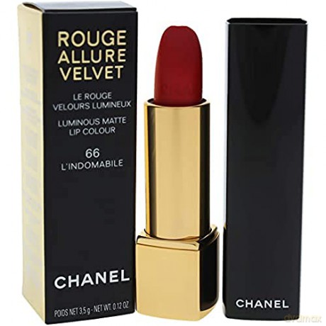 Chanel Long-lasting matte lipstick Rouge Allure Velvet (Luminous Matte Lip Colour) 3.5 g - Shade: 66 L'Indomabile