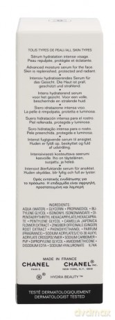 Chanel Moisturizing and nourishing serum (Hydra Beauty Serum Micro) 30 ml