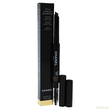 Chanel Waterproof eyebrow pencil with brush Stylo Sourcils Waterproof (Eyebrow Pencil) 0.27 g - Shade: 808 Brun Clair